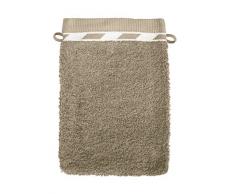 Santens OPTA Eponge Lot de 2 Gants de Toilette, Coton, Sand, 2X1622