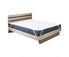 Sei Design ProtÃ¨ge Matelas impermÃ©able en Molleton 100% Coton | Matelas impermÃ©able | rÃ©sistant Ã la Chaleur (160 x 200, Sandwich laminÃ© â env. 360 g/mÂ².