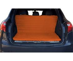 Elegant SALVA BAULE-ARANCIO/GIALLO Double-face Protecteur de coffre Orange/Jaune, 130x140cm