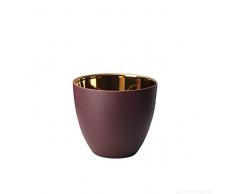 ASA Photophore en Porcelaine Rouge 7,2 cm