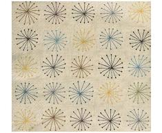 Home Fashion Serviette de Table Motif tÃªte de graines 33 x 33 cm Multicolore Taille Unique