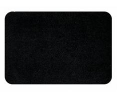 Spirella 10.16220 Highland Tapis de WC sans découpe Noir 55 x 65 cm