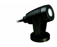 Firstlight Plafonnier 1 x LED 3 W LED Etanche Ip68 et Spike Spot mural Noir