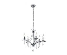 Trio Leuchten Lucerna Lustre Métal Chrome