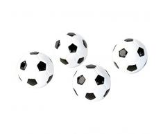 first4magnets⢠TF-TF4020 Assortiment de Bureau de Forme Populaire aimants - Football (1 Jeu de 4), Argent