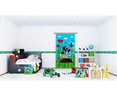 AG Design 1 Autocollant Mural PVC Film, Multicolore, 5 x 0,1 m