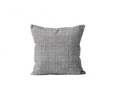 Soleil docre Galaxy Coussin décoratif, Polyester, Gris, 40 x 40 cm