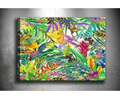 Bonamaison Peinture sur toile, multicolore, 30 x 40 cm - ConÃ§u et fabriquÃ© en Turquie