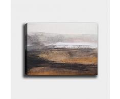 Bonamaison Peinture sur toile, multicolore, 40 x 60 cm - Conçu et fabriqué en Turquie