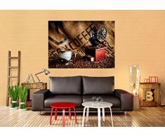 AG Design FTM 0869Â CafÃ© Papier Papier Peint Photo, Multicolore, 160Â x 115Â cm
