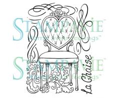 Unbekannt Stampavie La Chaise Penny Johnson Tampon Transparent