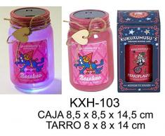 ROYMAR Kukuxumuxu Besukao Bocal Lumineux pour décoration de Maison Unisexe Adulte, Multicolore (Multicolore), Unique