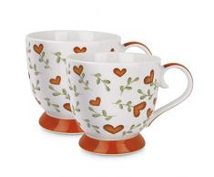 Egan Tasses, Porcelaine, Ivoire, Small