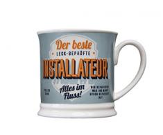 H&H 195000054 Tasse, Porcelaine, Mehrfarbig, 12 x 8,7 x 8,7 cm