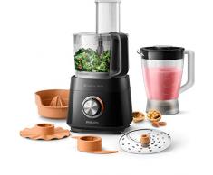 Philips HR7510/10 Robot compact 800W, avec blender 1 L et presse-agrume