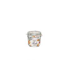 Bormioli 141332-F01 Lot de 6 Bocaux hermÃ©tiques en Verre, 0,35l, Transparent