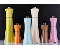 Bisetti Art. Code-77022 Verona Moulin à Poivre Bois Laqué Blanc, Taille Unique