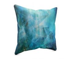 Picanova Coussin dÃ©coratif, Satin, Multicolore, 40 x 40 cm