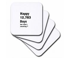 3dRose CST_204041_1 Dessous de Verre, Multicolore, set-of-4-Soft