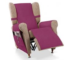 Bartali Couvre Fauteuil Relax GEA, 42% Coton, 58% Polyester, Fuchsia, 1Â Place