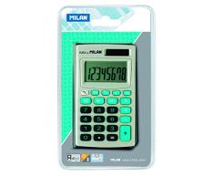 MILAN 150208BBL Calculatrice Ã 8 chiffres avec boÃ®tier Bleu