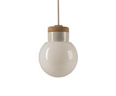 Embassy Interiors Suspension & Pendentifs Opale Verre Blanc Or 25 W