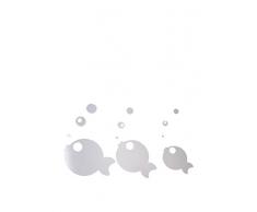 SuperStudio LO+DEMODA Autocollant en Vinyle pour Miroir Motif Bubbles PVC Multicolore 3,5 x 40 x 60 cm