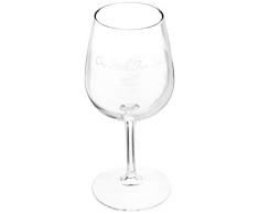K1C2 k1 C2 Point Happy Verre à vin dans Une boîte 12oz-One Point, Deux gorgées, dautres, Multicolore