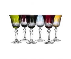 Crystaljulia 19343 Crystal Verre Ã vin 170 ml