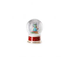 Hutschenreuther 2019 Boule à Neige en Porcelaine Multicolore à 8 cm Hauteur 12 cm