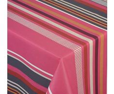 Venilia IMAELLE AUT Imaëlle Automne Linge de Table Nappe Anti Tache, Imperméable, Coton, Rondes, 160 x 160 cm, 55168