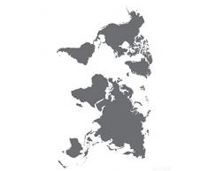 AG Design Stickers f 1041 autkleber Mural Motif Carte du Monde