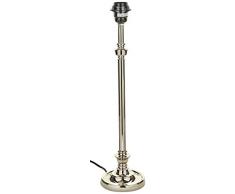 Better & Best Lampe de bureau de base ronde, argent, 13Â x 13Â x 50,5Â cm