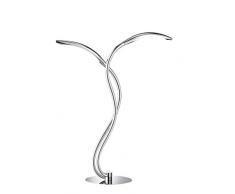 Wofi A LED Lampe de table mÃ©tal 5.2Â W IntÃ©grÃ© 395Â x 550Â x 150Â cm Chrome 8326.02.01.5000