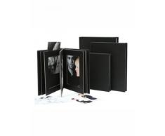 Deknudt Album Photo - BoÃ®te photo, cuir ou similicuir, Noir, 15 x20 cm