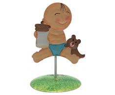 Mopec M377.3Â Porte-Carte de bÃ©bÃ© BÃ©bÃ© avec biberon en mÃ©tal Lot de 6Â unitÃ©s