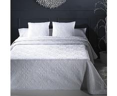 J Larrainzar Couvre-lit boutis en Polyester Moderne CAMA DE 105 Cm Blanc