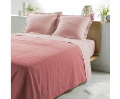douceur dintÃ©rieur SYMPHONIE COUVRE LIT 2 PERSONNES, Rose, 230 x 250 CM