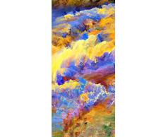 PeelitStickit ID-016Â 60Â Largeur x 130Â cm Hauteur Ciel et Ã©toiles Haute qualitÃ© Papier Peint Design Art Mural en Vinyle Papier Peint