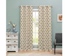 BLACKOUT 365 Lot de 2 Rideaux occultants 38 x 84 cm