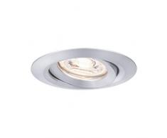Paulmann - Nova - Mini LED - Spot encastré - Rond - Pivotant - 1 x 4 W - En aluminium - Blanc chaud - 2700 K - 4 W
