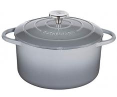 KÃ¼chenprofi Cocotte en fonte, Fonte, gris, 24 cm