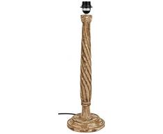 Better & best-lÃ¡mpara de table avec Gallones, avec base ronde progressive, couleur taupe Roto