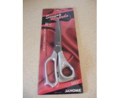 Janome Ciseaux Ã cranter, mÃ©tal, Blanc, 20.95Â x 10.25Â x 1Â cm