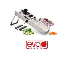 Kaufgut kau081Â Trancheuse Mandoline en acier, multicolore