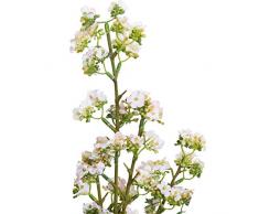 Aufora Artificielle Blanc Fleur Rose Tige, 84