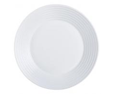Luminarc 8013637 Harena Assiette Creuse Diamètre 23.5 cm Opale Blanc 23,5 x 3 cm 1 unité