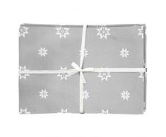 Ragged Rose Mattie Gris argentÃ© Motif Sets de Table, Lot de 4