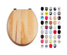 MSV 140002 Abattant WC en pin