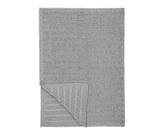 Marc OPolo Javik Plaid, 70% Cotton 20% Acrylic 10% Polyester, Grey, 130 cm x 170 cm